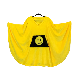 teen cape ivy hospital cape yellow smiley face